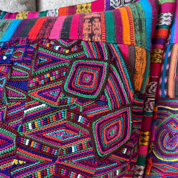 Colorful Geometric Throw Pillows - Picture 4 of 5